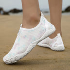 Damen Aqua-Schuhe mit flexiblem Schnellschnürsystem und rutschfestem Profil EB