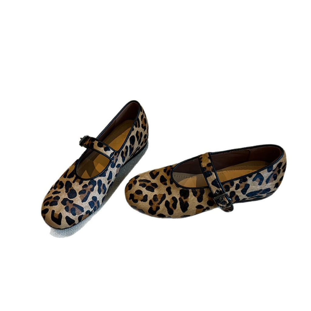 Damen Ballerinas mit elegantem Riemen und Wildleder-Optik EB