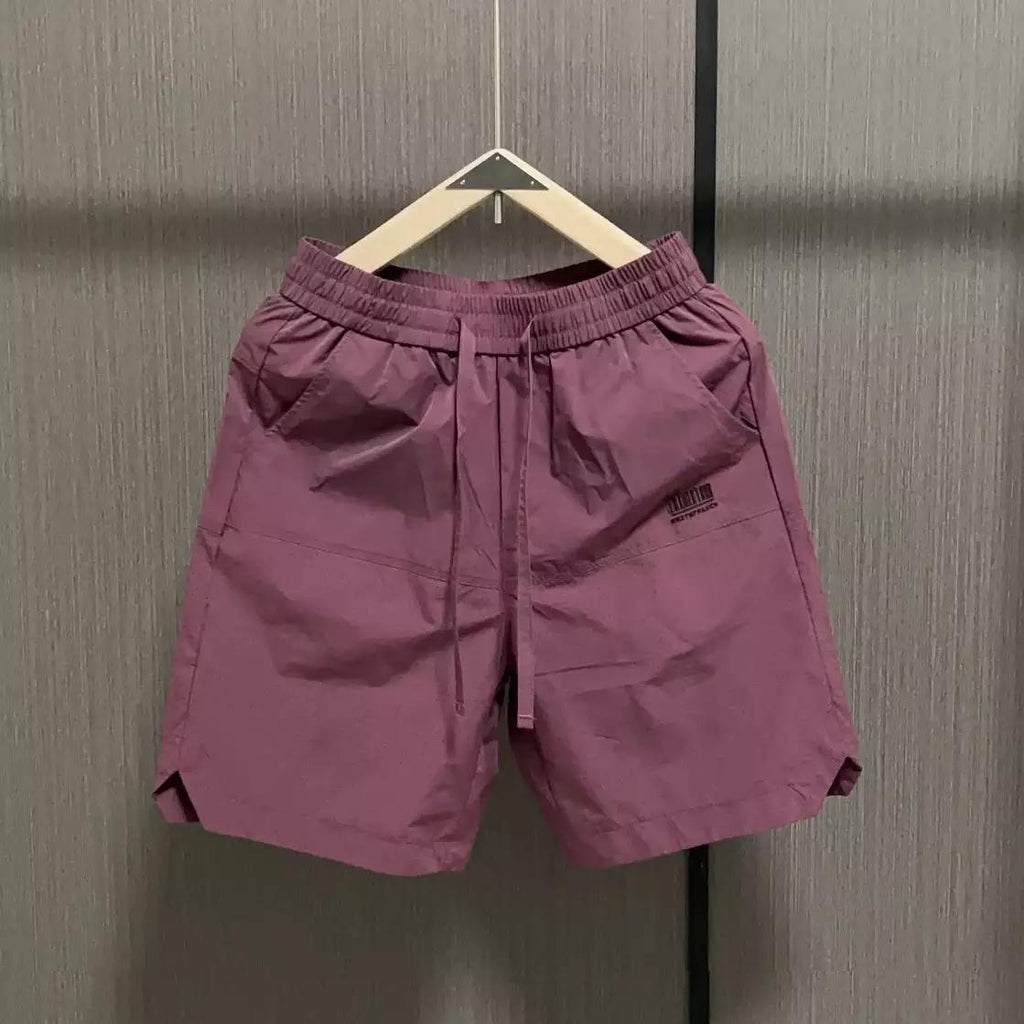 Herren lässige Sportshorts mit elastischem Bund und seitlichen Eingrifftaschen EB