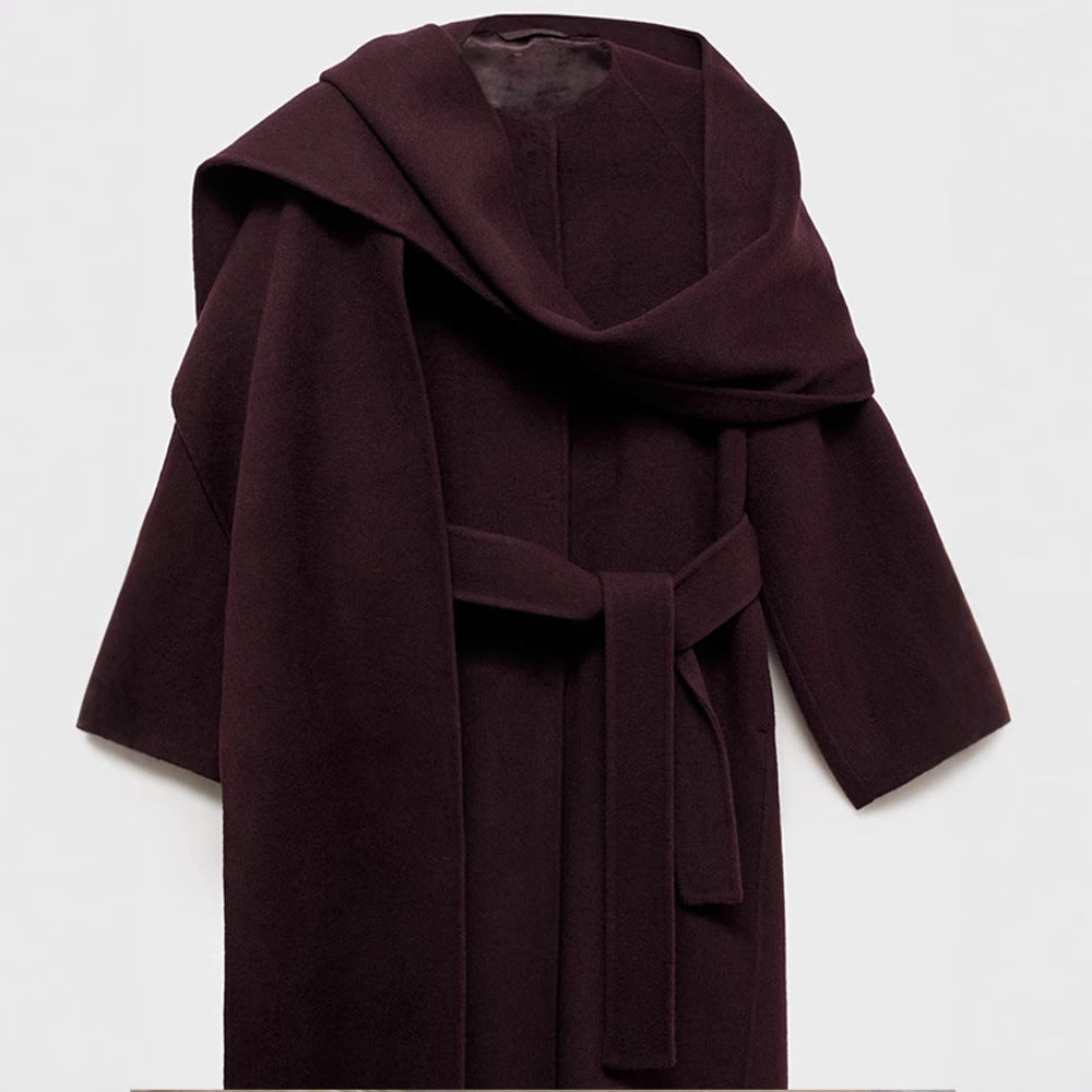 Damen eleganter Überwurf mit asymmetrischem Schnitt EB