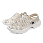 Damen Bequeme und atmungsaktive Clogs EB