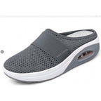 Damen bequeme Clogs mit atmungsaktiver Mesh-Oberfläche und dämpfender Sohle EB