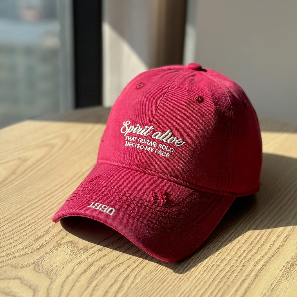 Lässige Distressed-Kappe für Herren