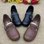 Damen Bequeme Clogs mit modischem Schnallen-Detail EB