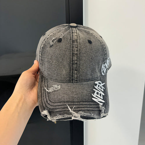 Baseballkappe im Used-Look