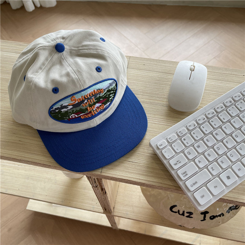 Lässige Marken-Baseballkappe für Herren