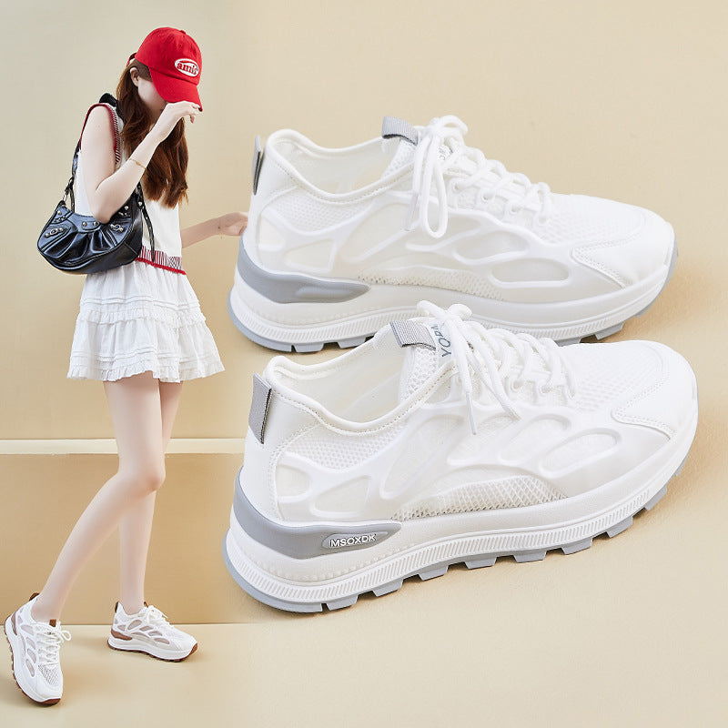 Damen Atmungsaktive Freizeitschuhe mit rutschfester Sohle und flexiblem Obermaterial EB