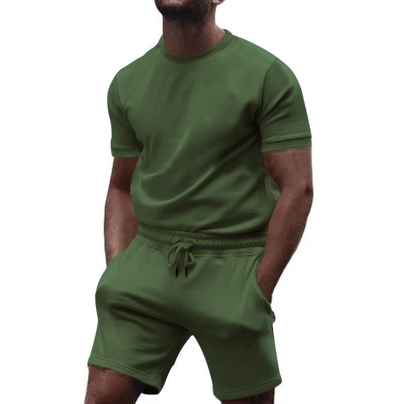 Herren Jersey-Set mit Shirt und Shorts