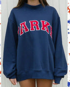 Damen-Freizeitset mit Oversized-Sweatshirt und Shorts