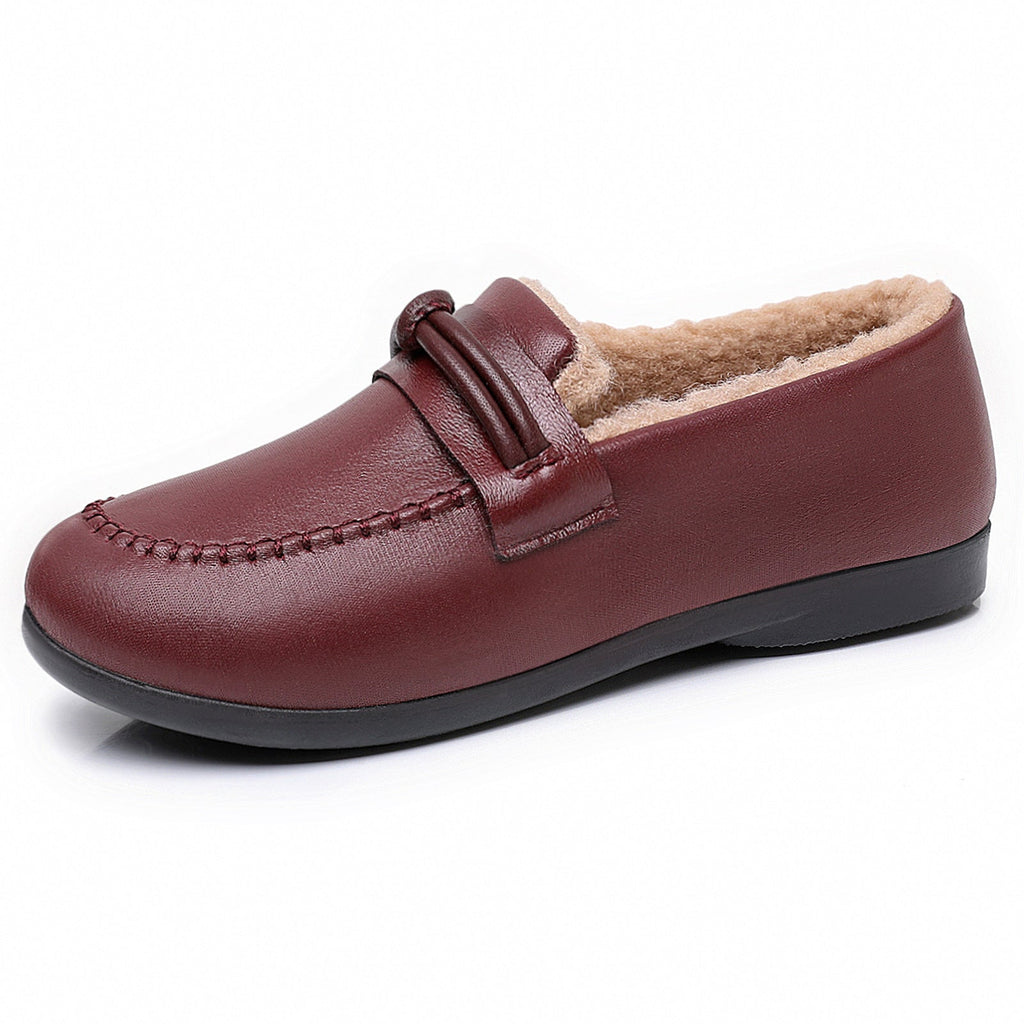 Damen Bequeme Mokassins EB