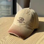Distressed Baseballkappe für Herren