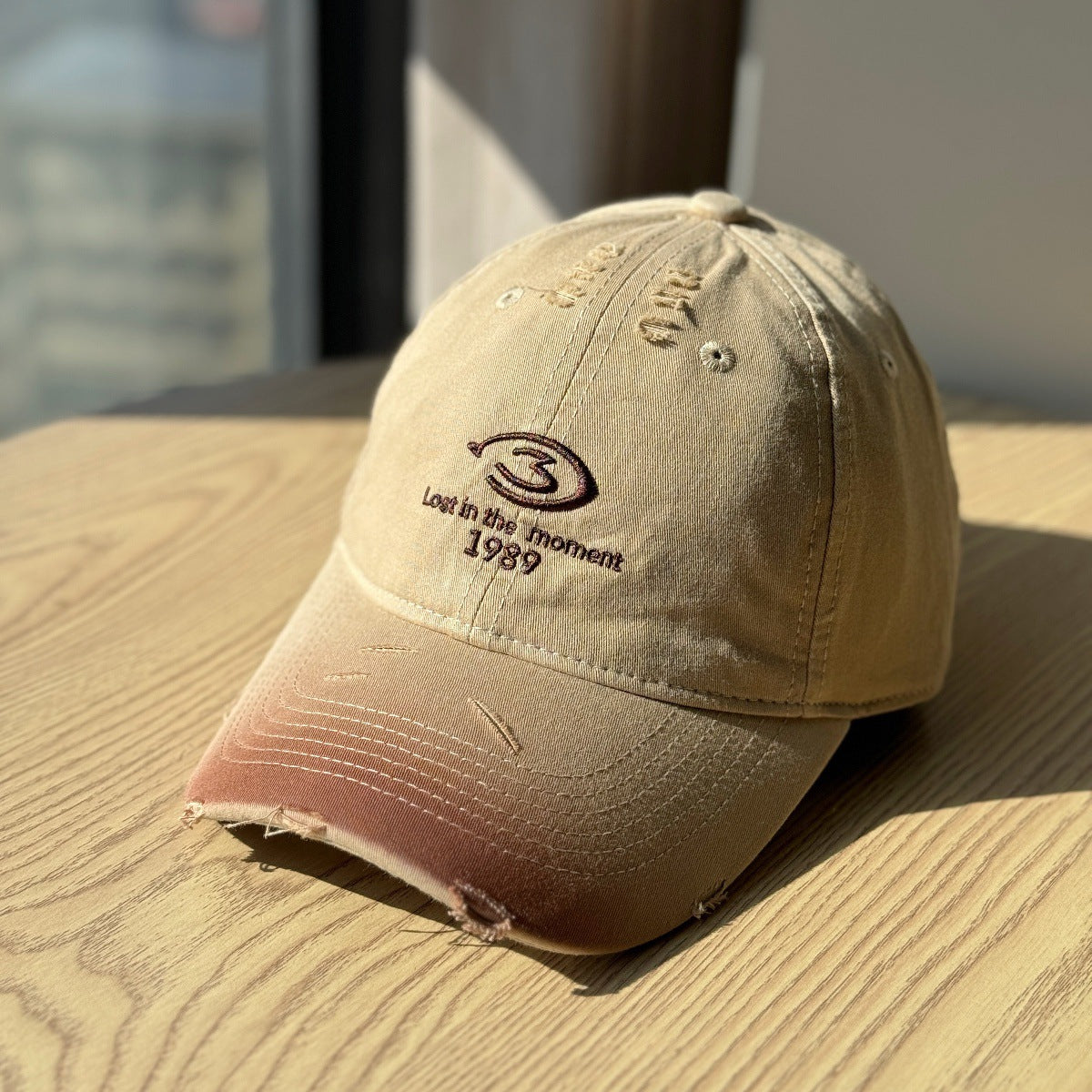 Distressed Baseballkappe für Herren