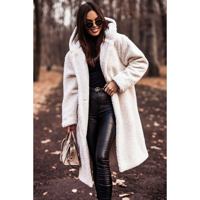 Damen Kuscheliger Oversized-Mantel EB