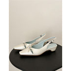 Damen Slingback Pumps mit funkelndem Design EB