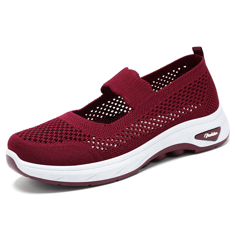 Damen Atmungsaktive Freizeit-Slipper mit elastischem Riemen EB