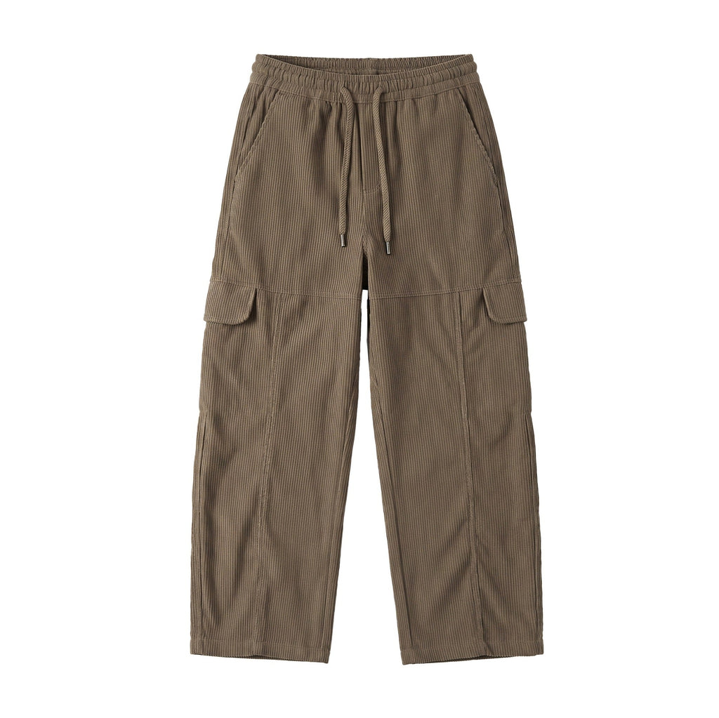Damen Culotte-Cargoshorts aus Cord mit hohem Bund