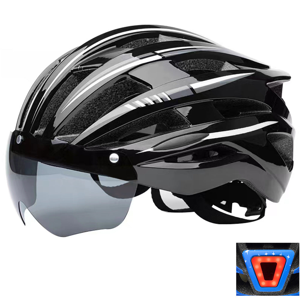 Fahrradhelm mit Visier