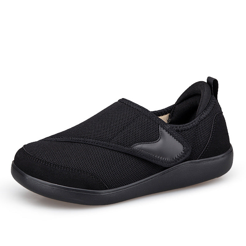 Damen Bequeme Slip-On Freizeitschuhe mit elastischem Obermaterial EB