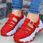Damen sportliche Clogs mit modischem Riemendesign EB