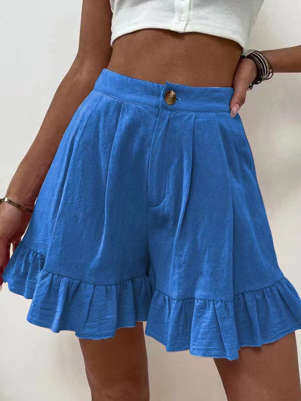 EB | Lässige Shorts mit weitem Bein