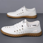 Damen Atmungsaktive Freizeitschuhe mit elastischen Einsätzen und rutschfester Sohle EB