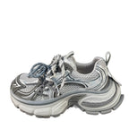 Damen Sportliche Laufschuhe mit atmungsaktiver Mesh-Oberfläche und dämpfender Sohle EB