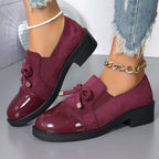 Damen Loafers mit elegantem Knoten-Detail und komfortablem Fußbett EB