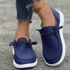 Damen Bequeme Slip-On Schuhe EB