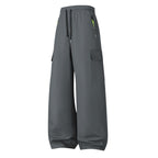 Herren Cargo-Shorts mit elastischem Bund, Kordelzug und Reißverschlusstaschen