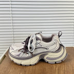 Damen Sportliche Laufschuhe mit atmungsaktiver Mesh-Oberfläche und dämpfender Sohle EB