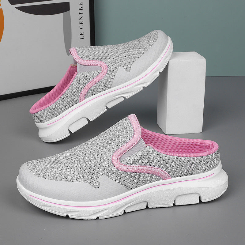 Damen Bequeme Clogs mit atmungsaktivem Mesh-Obermaterial EB