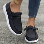 Damen Bequeme Slip-On Schuhe EB