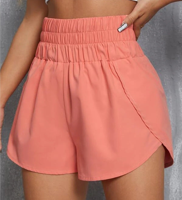 EB | Lockere Sportshorts mit hoher Taille