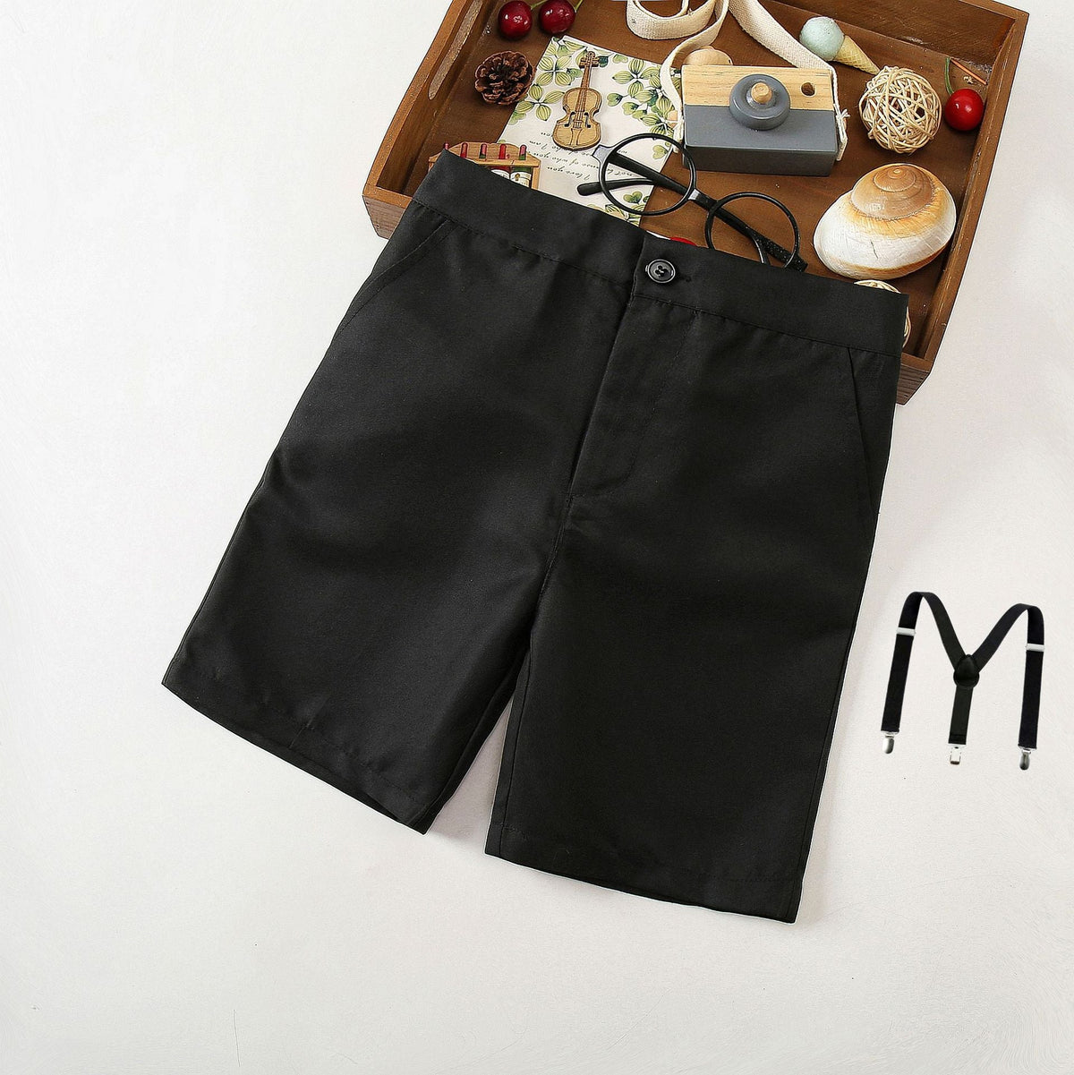 Damen stylische Shorts aus leichtem, atmungsaktivem Material EB
