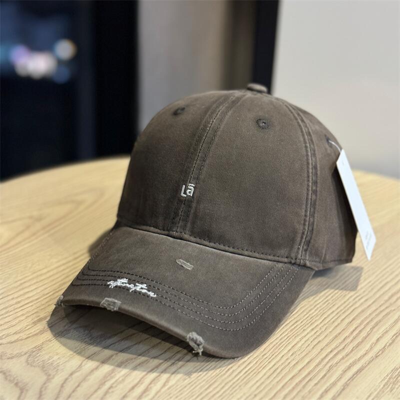 Herren-Baseballkappe im Used-Look