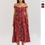 Damen Abendkleid mit raffinierten Spitzenapplikationen und elegantem Schnitt EB
