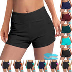 Damen-Sport-Badeshorts mit elastischem Bund