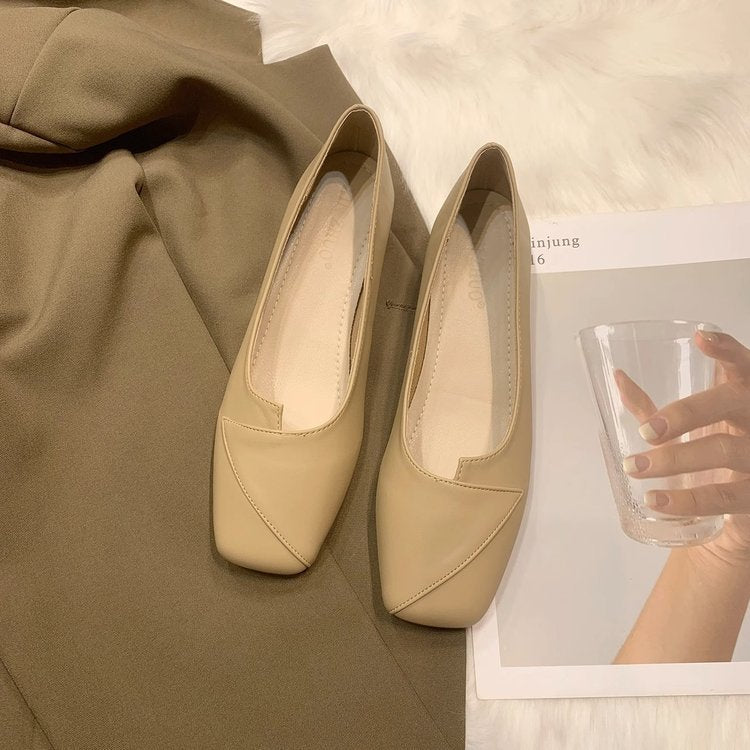 Damen elegante Ballerinas mit modischem Schnitt und komfortablem Fußbett EB