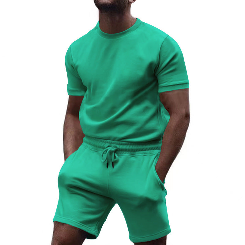 Herren Jersey-Set mit Shirt und Shorts