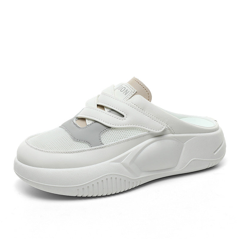 Damen Sportliche Clogs mit atmungsaktiver Mesh-Oberfläche und dämpfendem Sohlenprofil EB