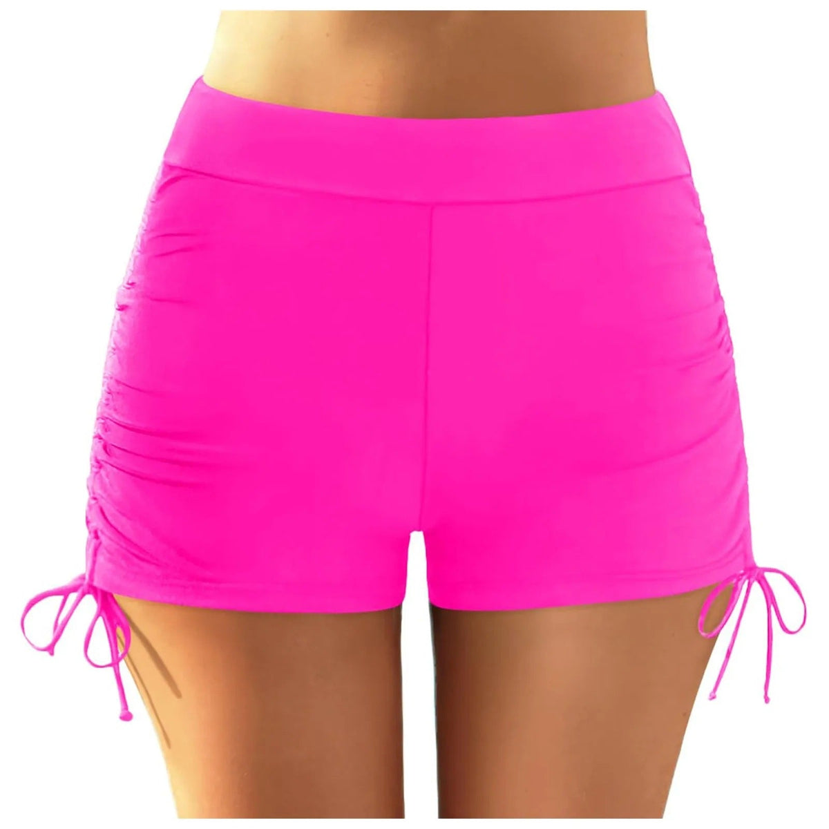 Sportliche Badeshorts für Damen mit verstellbarem Bund