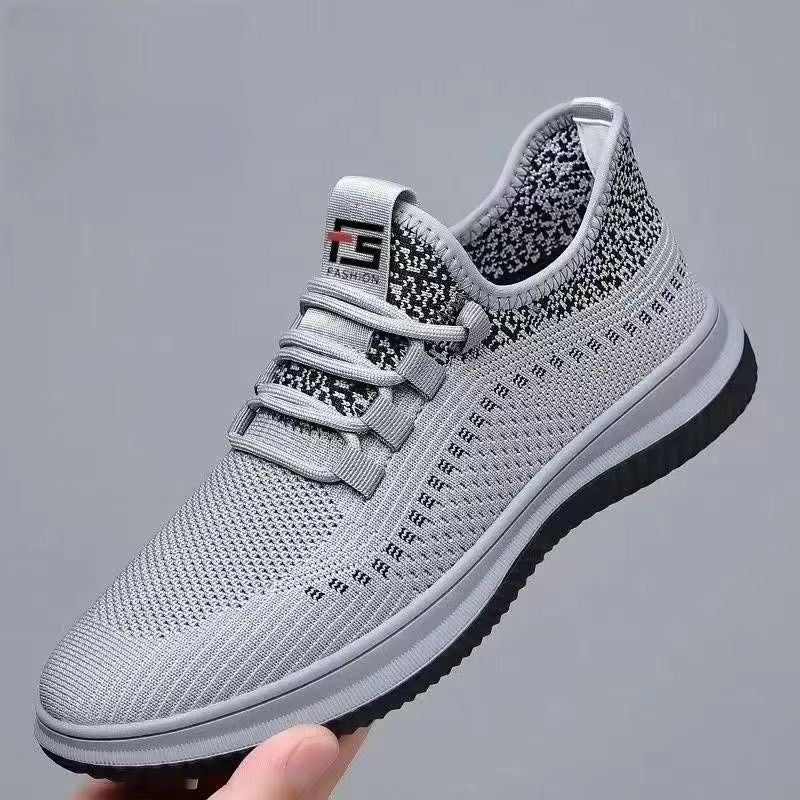 Damen Atmungsaktive Freizeitschuhe mit elastischer Strickoberfläche EB
