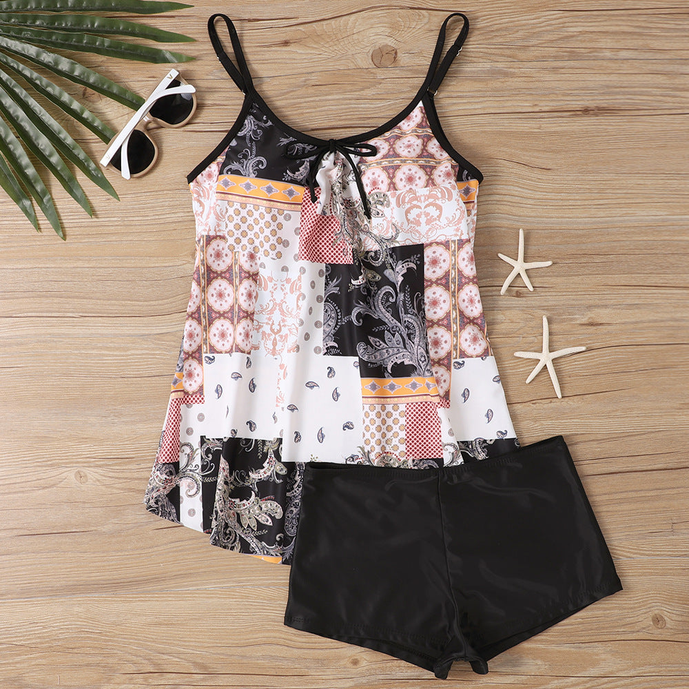 Lässiges Strand-Top mit Shorts für Damen