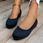 Damen Ballerinas mit flexiblem Obermaterial und rutschfester Sohle EB