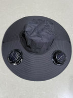 Ventilated Sun Hat with Battery Fans