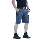Herren cargo shorts mit praktischen seitentaschen und verstellbarem bund EB