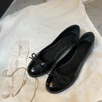 Damen Ballerinas mit elegantem Schleifenakzent und weichem Innensohlenkomfort EB