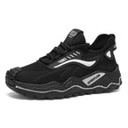Damen Sportliche Laufschuhe mit atmungsaktiver Mesh-Oberfläche und rutschfester Sohle EB