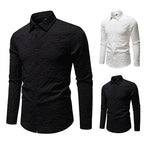 Herren Hemd mit strukturiertem Design EB