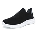 Damen Bequeme Slip-On Laufschuhe mit elastischem Obermaterial EB
